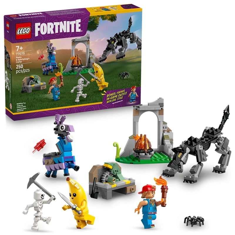 BLOQUE CONSTRUCCIÓN LEGO 77075 CAM BANANIN BUJIA - 2