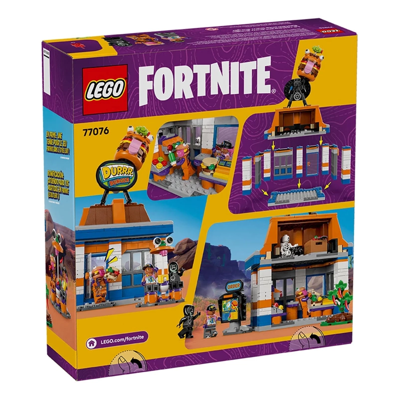 BLOQUE CONSTRUCCIÓN LEGO 77076 REST DURRR BURGER - 1