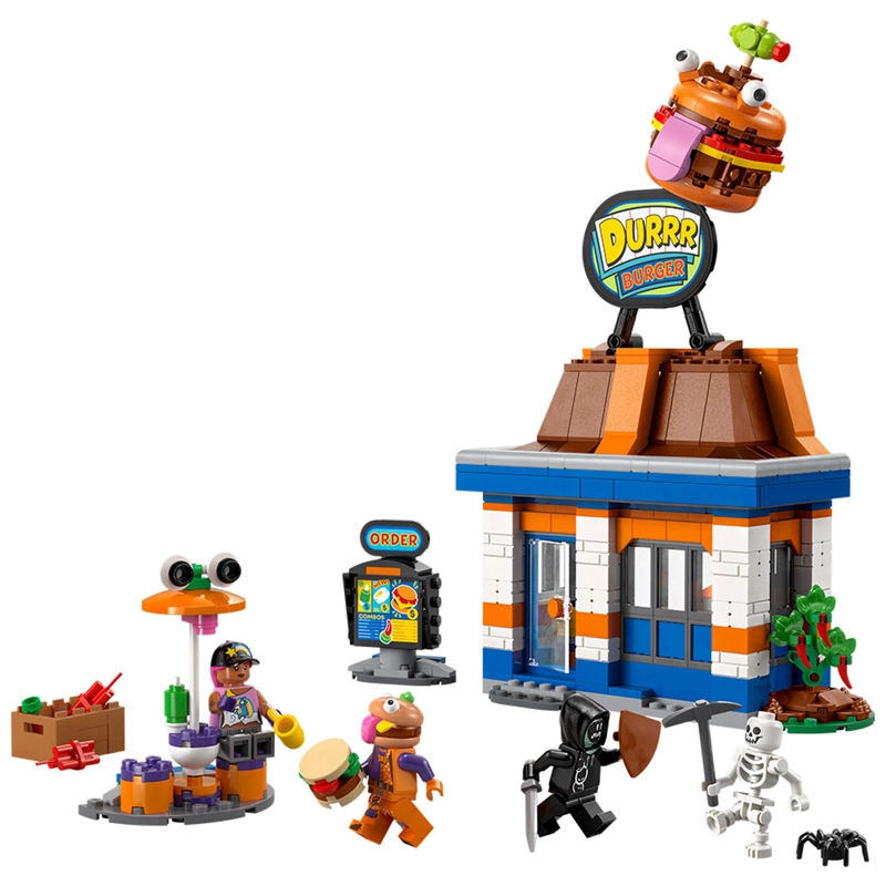 BLOQUE CONSTRUCCIÓN LEGO 77076 REST DURRR BURGER - 3