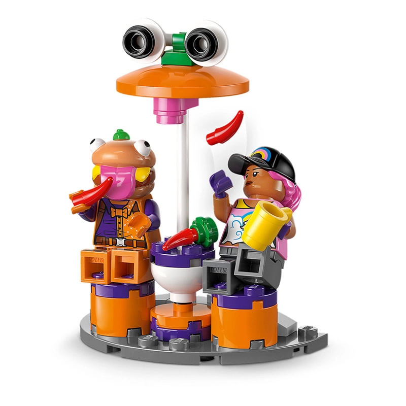 BLOQUE CONSTRUCCIÓN LEGO 77076 REST DURRR BURGER - 4