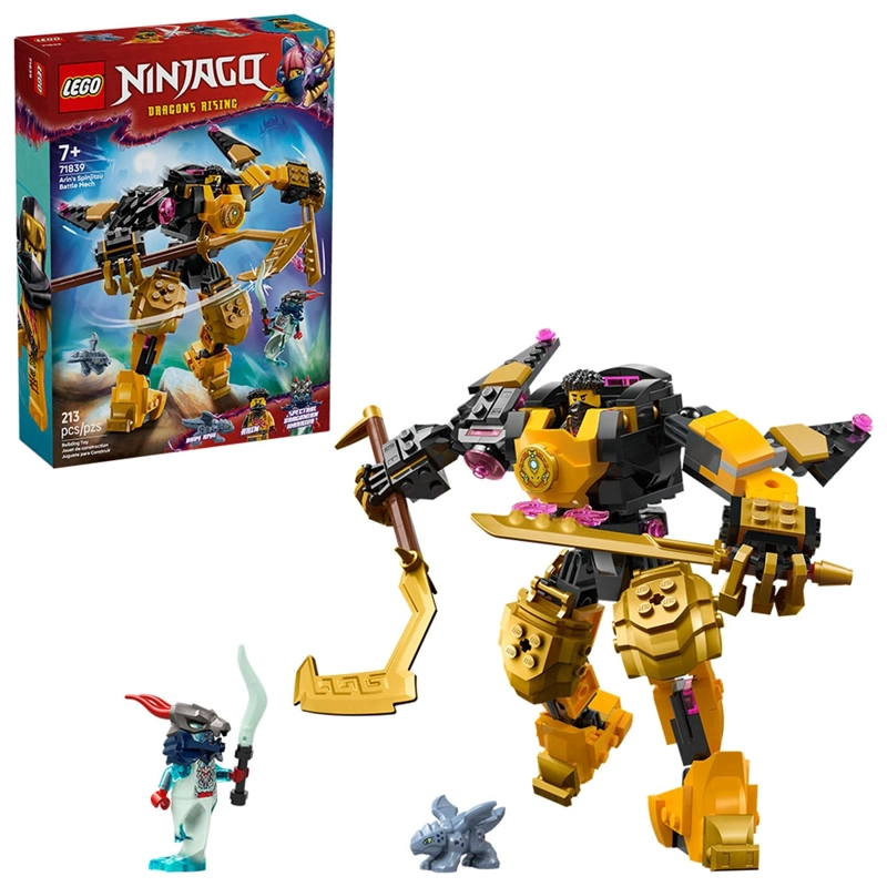 BLOQUES CONSTRUCCIÓN LEGO 71839 MECA SPINJIT ARIN - 1