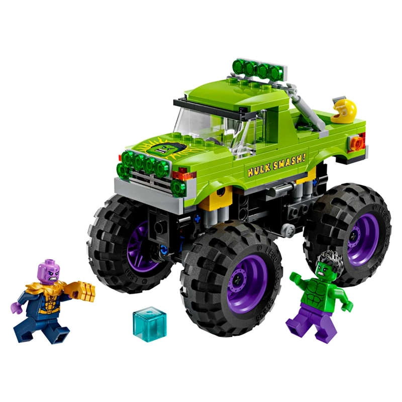 BLOQUE CONSTRUCCIÓN LEGO 76312 CAMION HULK THANOS - 3