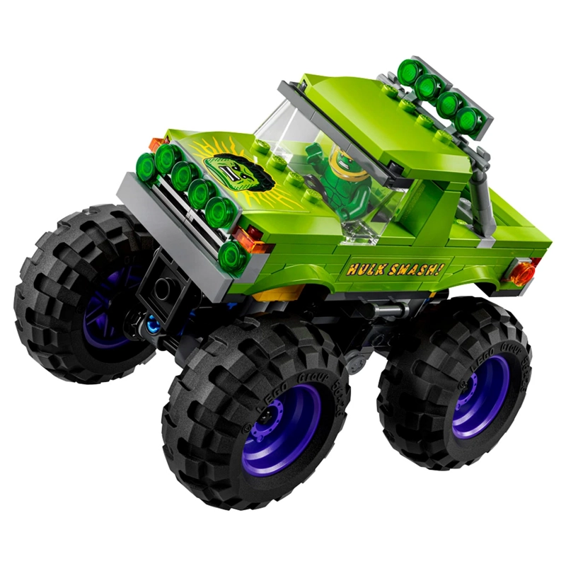 BLOQUE CONSTRUCCIÓN LEGO 76312 CAMION HULK THANOS - 4