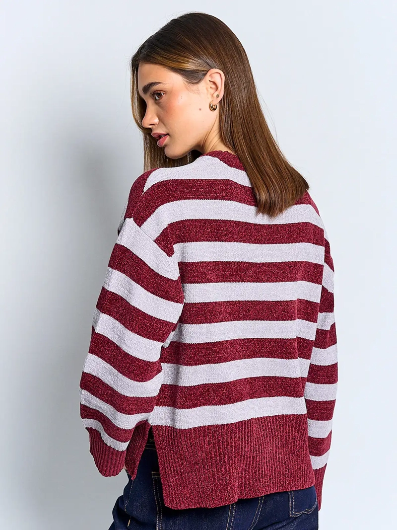 SWEATER MUJER INDEX MANGA LARGA BÁSICO CHENILLE - 2