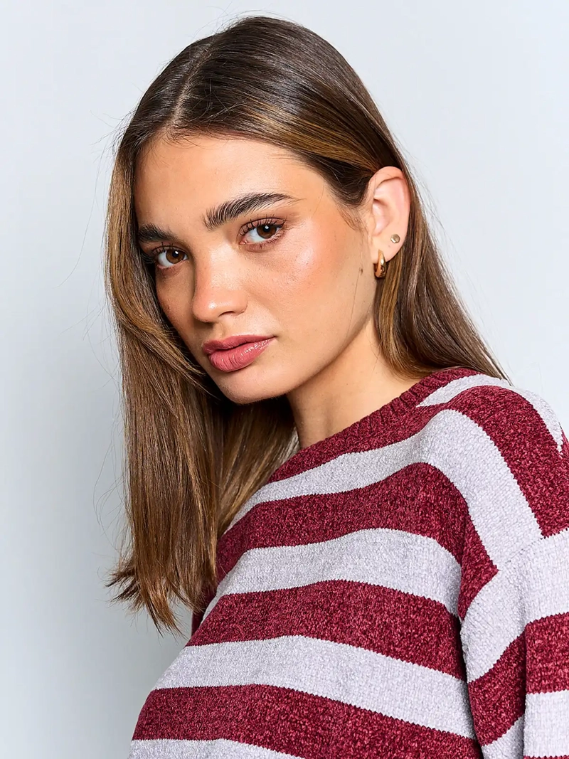 SWEATER MUJER INDEX MANGA LARGA BÁSICO CHENILLE - 3