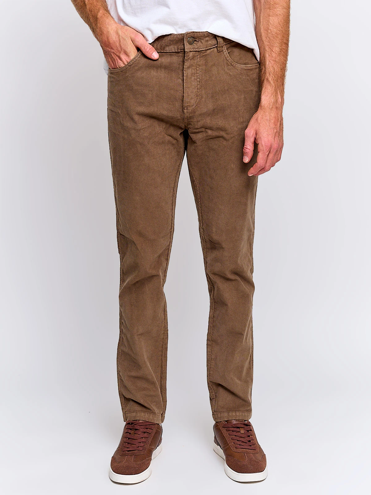 PANTALÓN HOMBRE CACHAREL ALGODÓN COTELÉ LAVADO - 2
