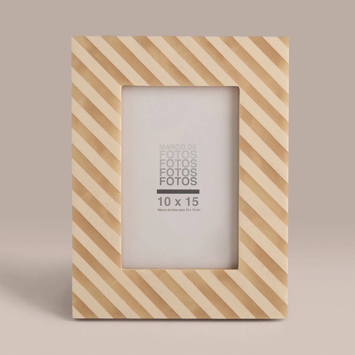 MARCO DE FOTOS RIPLEY HOME MOK GEO BEIGE - 2
