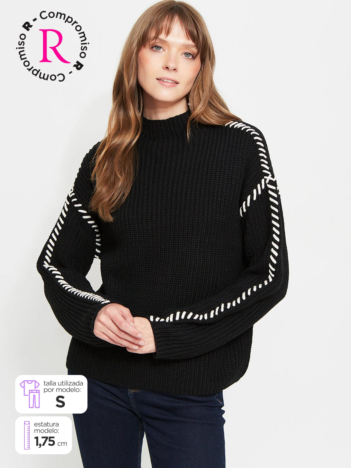SWEATER MUJER AZIZ  - 1