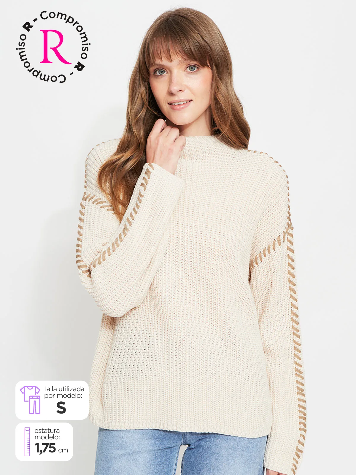 SWEATER MUJER AZIZ  - 1