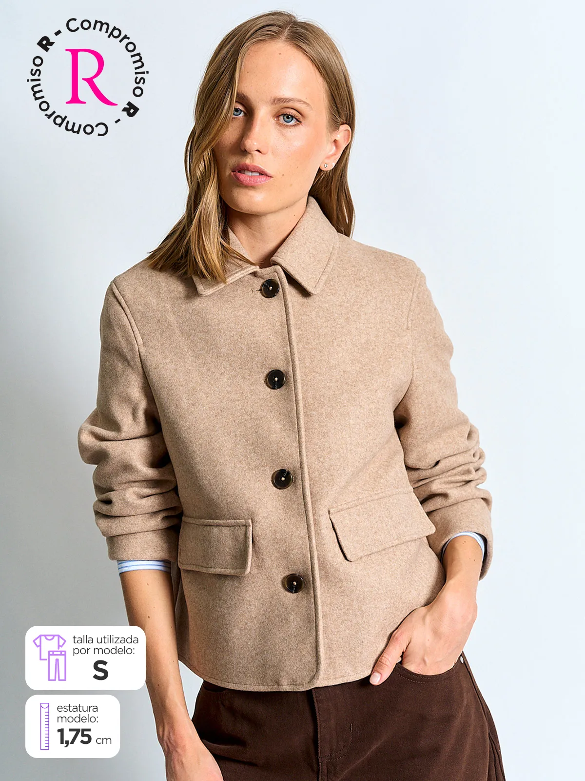 CHAQUETA MUJER MARQUIS CORTA - 1