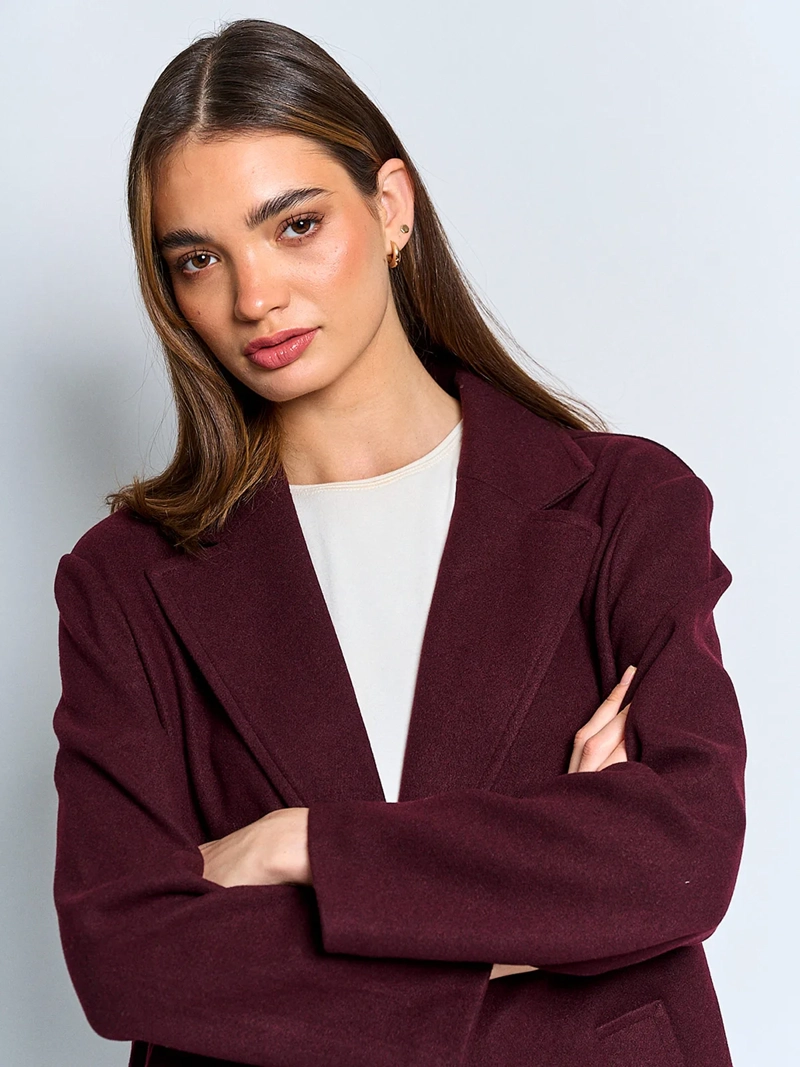 ABRIGO MUJER INDEX LARGO BÁSICO - 3
