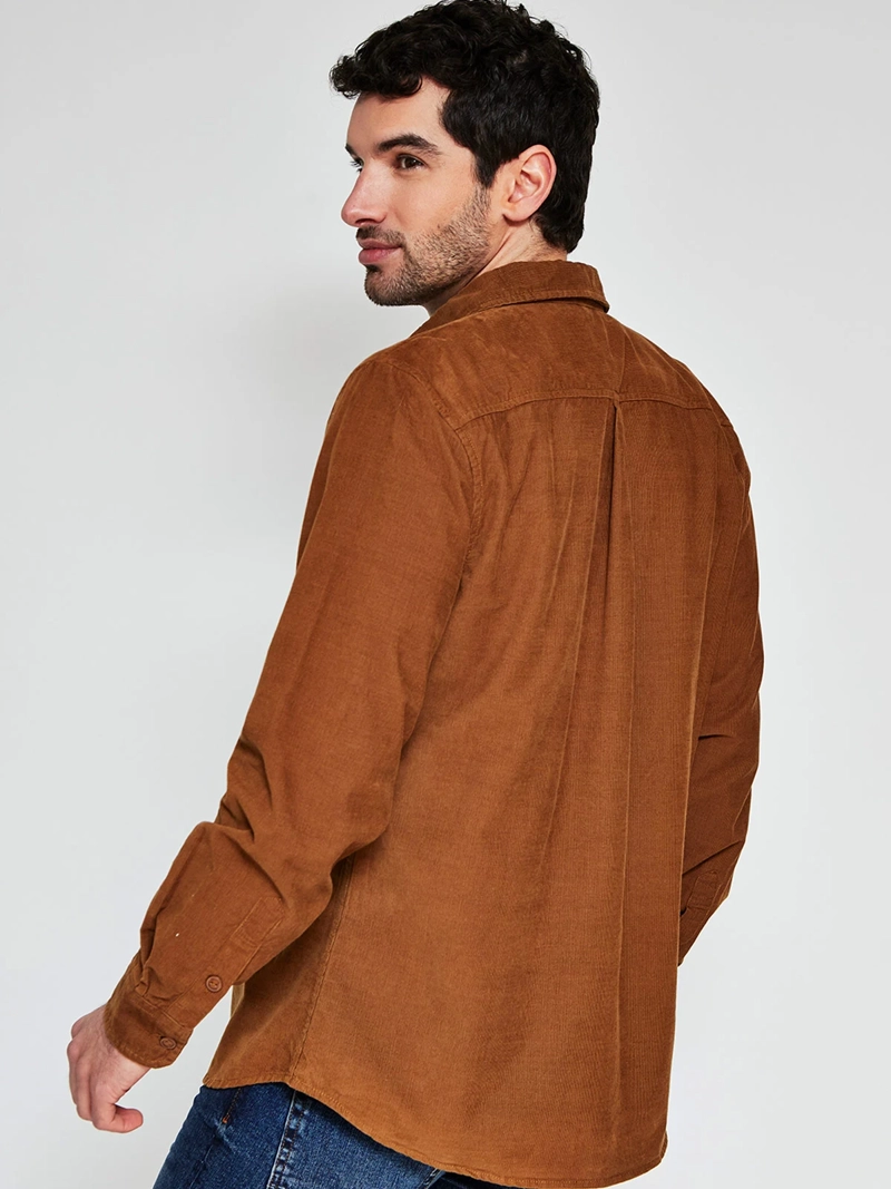 CAMISA HOMBRE REGATTA ALGODÓN MANGA LARGA COTELÉ - 2