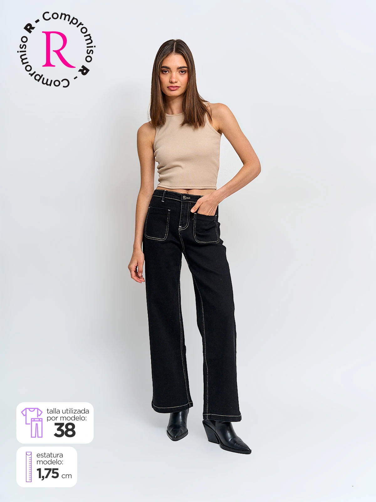 INDEX JEANS MUJER INDEX ALGODÓN BOLSILLOS DELANTEROS
