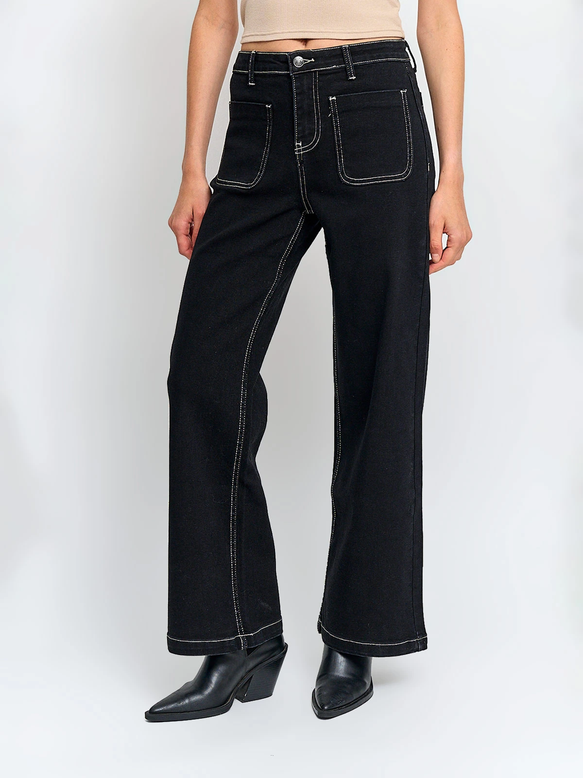 JEANS MUJER INDEX ALGODÓN BOLSILLOS DELANTEROS - 2