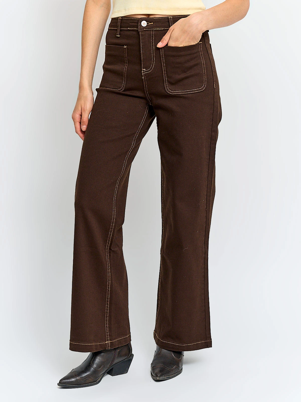 JEANS MUJER INDEX ALGODÓN BOLSILLOS DELANTEROS - 2