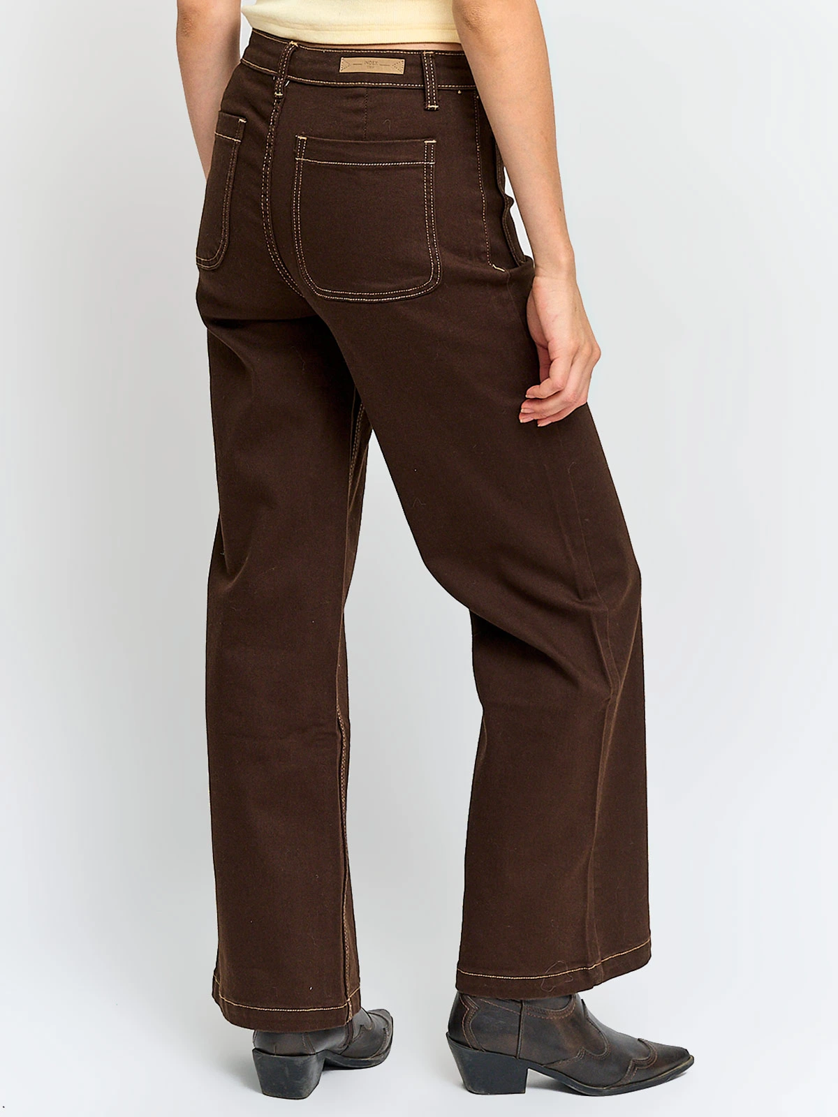 JEANS MUJER INDEX ALGODÓN BOLSILLOS DELANTEROS - 3