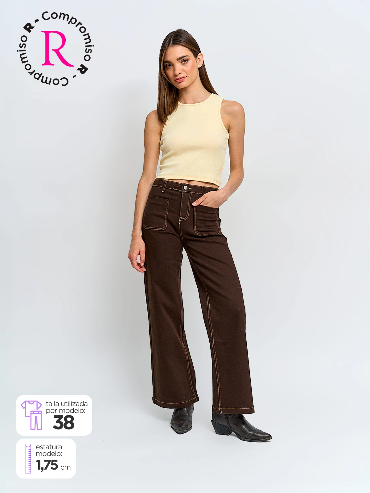 INDEX JEANS MUJER INDEX ALGODÓN BOLSILLOS DELANTEROS
