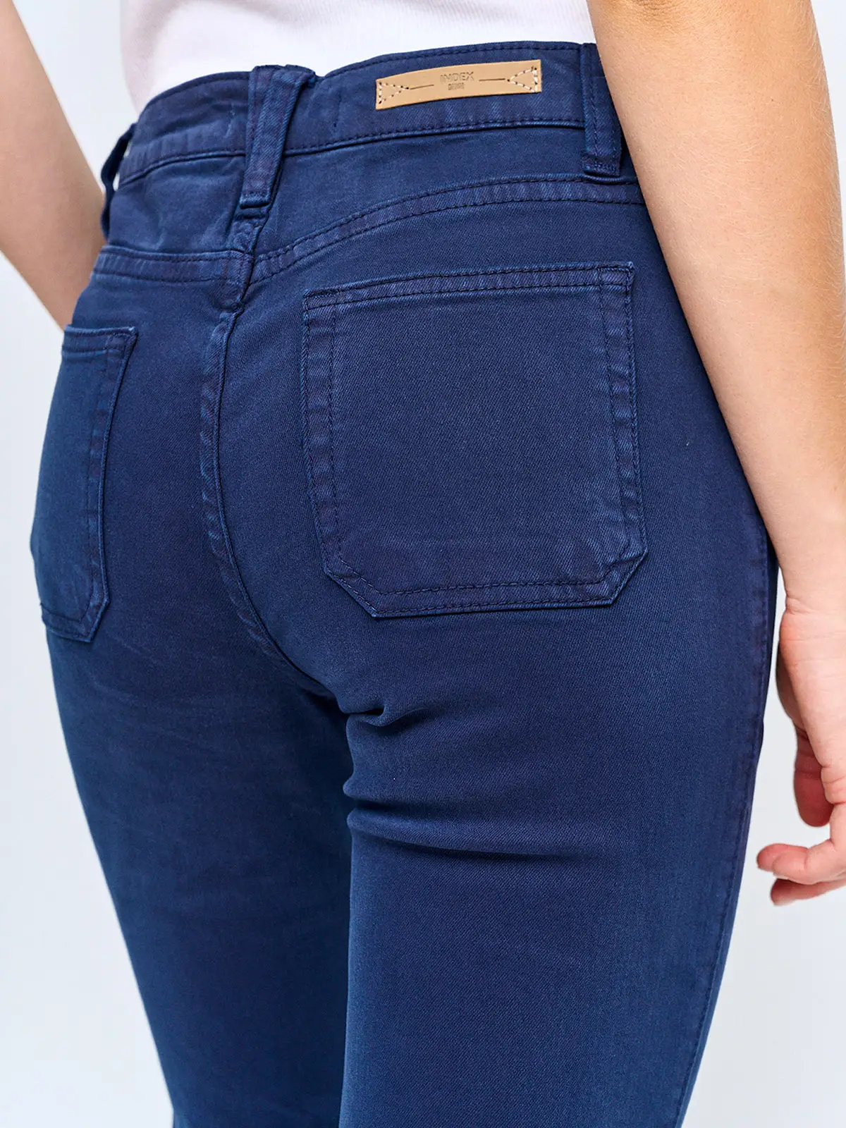 PANTALÓN MUJER INDEX ALGODÓN FLARE - 5