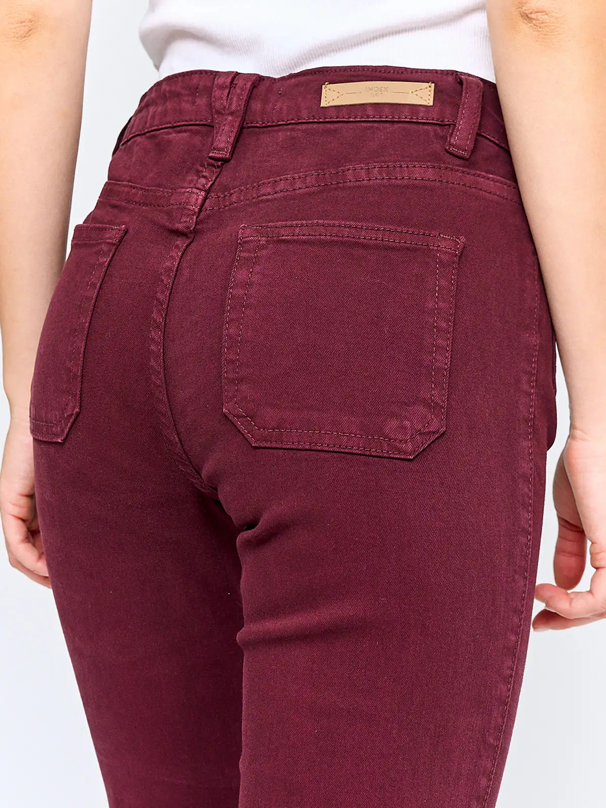 PANTALÓN MUJER INDEX ALGODÓN FLARE - 5