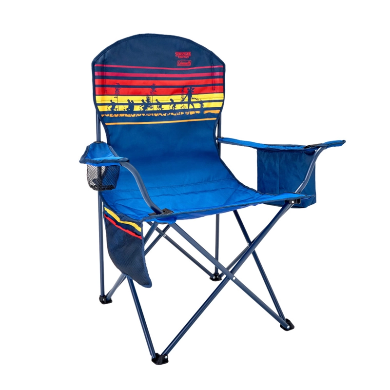 SILLA CON COOLER COLEMAN STRANGER THINGS - 1