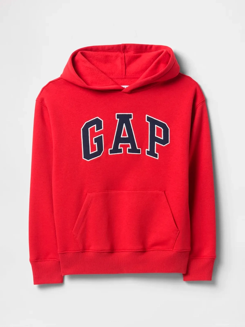 POLERÓN NIÑA GAP ROJO LOGO - 4