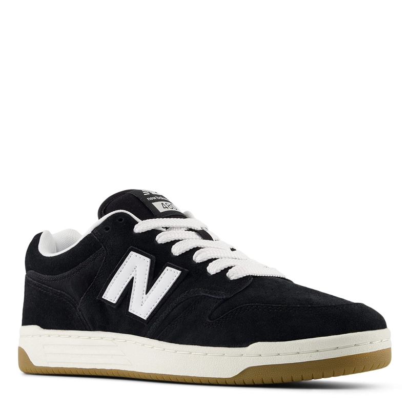 ZAPATILLAS HOMBRE NEW BALANCE CASUALES NEGRO BB480PTN CUERO - 2