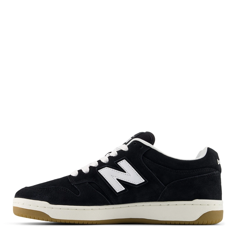 ZAPATILLAS HOMBRE NEW BALANCE CASUALES NEGRO BB480PTN CUERO - 3