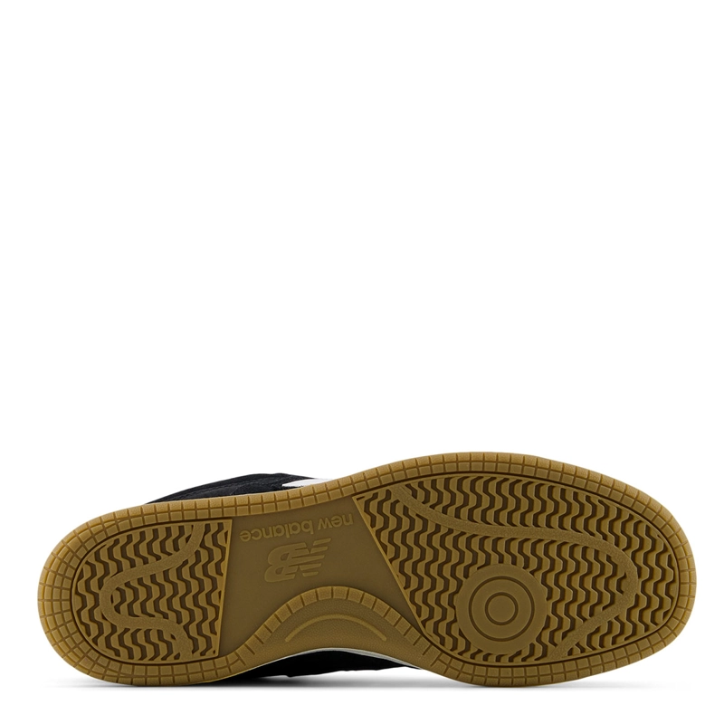 ZAPATILLAS HOMBRE NEW BALANCE CASUALES NEGRO BB480PTN CUERO - 4