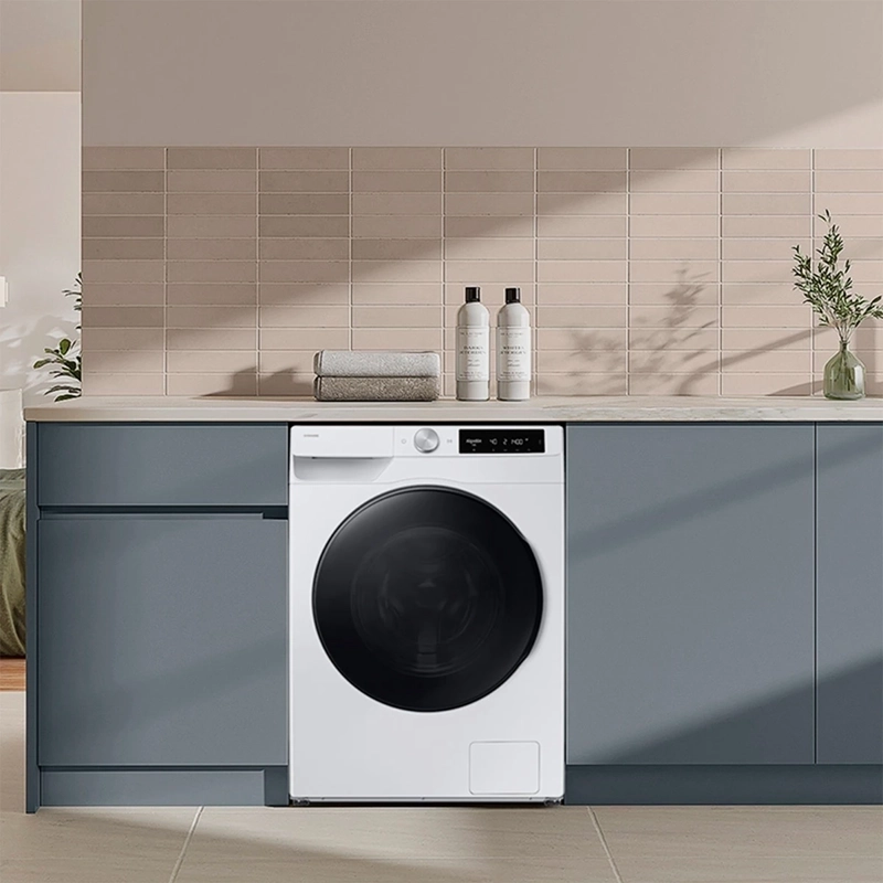LAVADORA SECADORA SAMSUNG WD12FG6B34BEZS 12KG 8KG BLANCO - 5