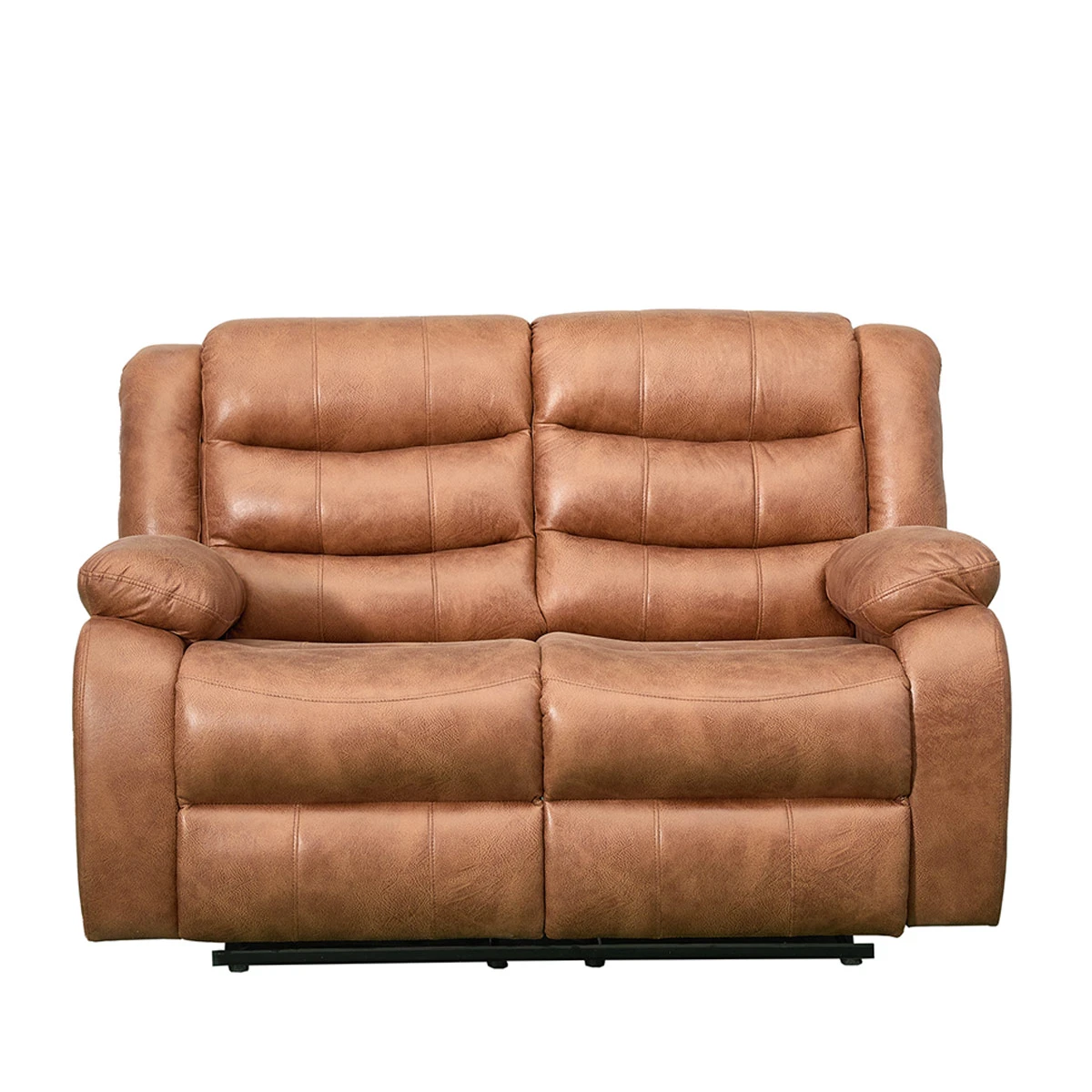 SOFÁ RECLINABLE RIPLEY HOME NEW BELFAST 2 CUERPOS CAFÉ - 3