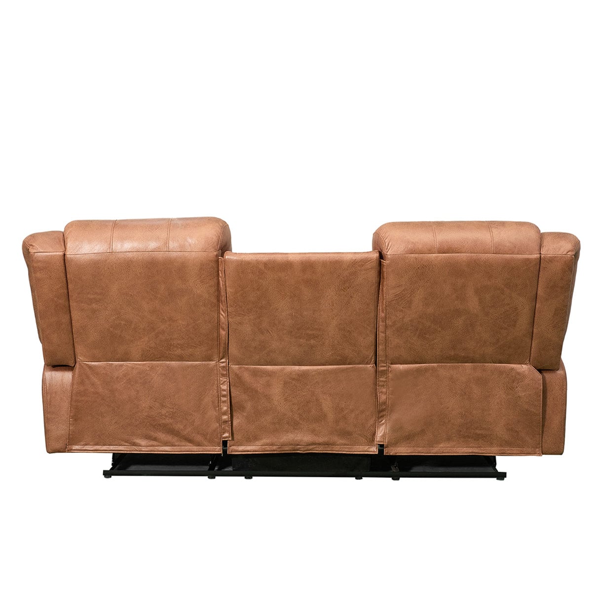 SOFÁ RECLINABLE RIPLEY HOME NEW BELFAST 3 CUERPOS CAFÉ - 5