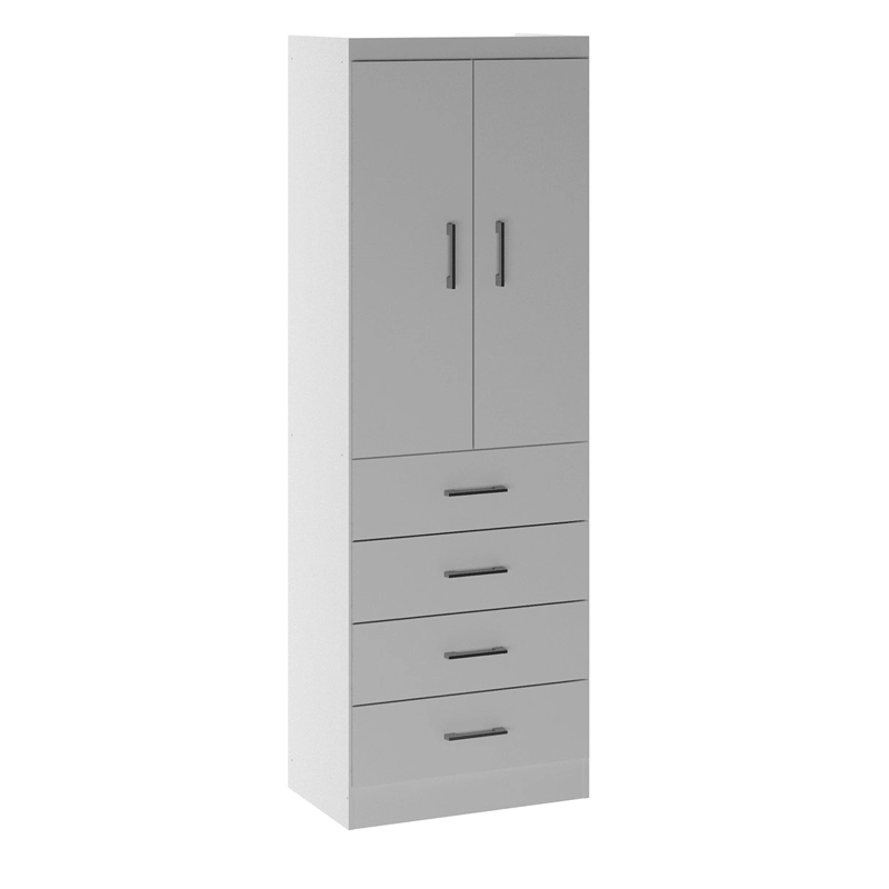 CLOSET EXIT 2 PUERTAS 4 CAJONES BLANCO - 1