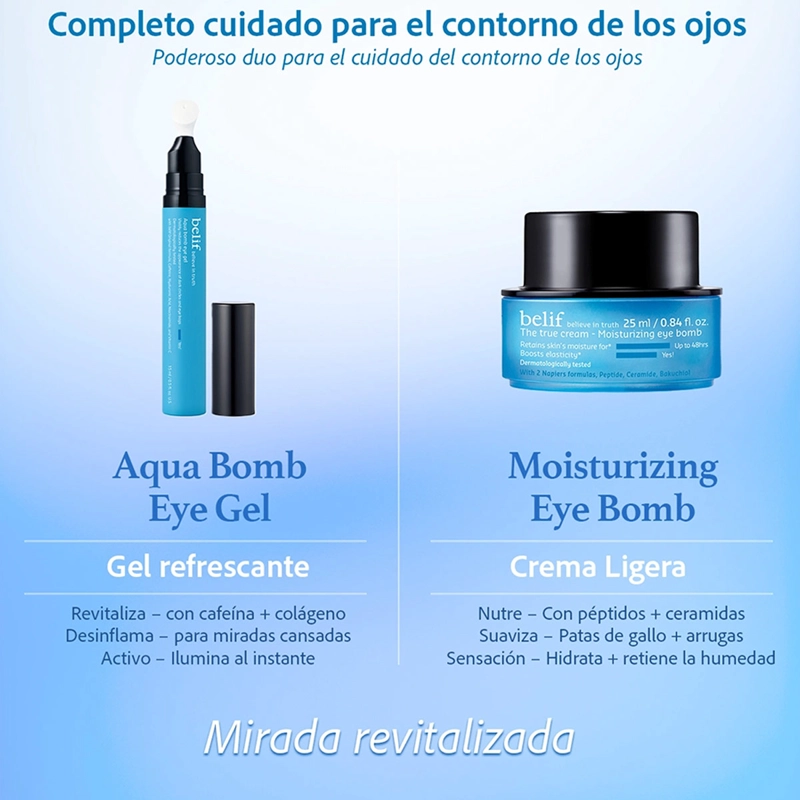 CONTORNO DE OJOS BELIF AQUA BOMB EYE GEL 15 ML - 14