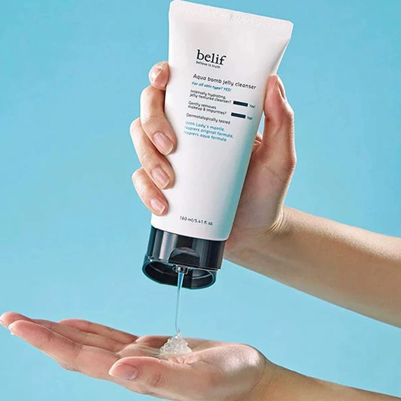GEL LIMPIADOR FACIAL BELIF AQUA BOMB GEL 160 ML - 4