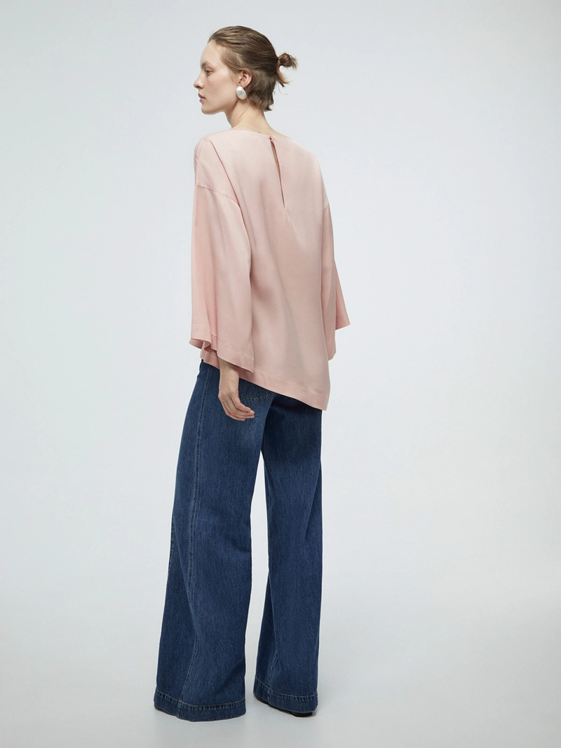 BLUSA MUJER SFERA MANGA LARGA - 4