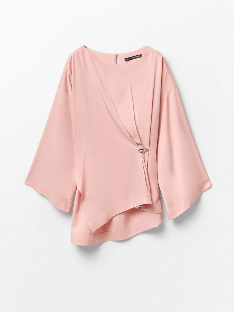 BLUSA MUJER SFERA MANGA LARGA - 6