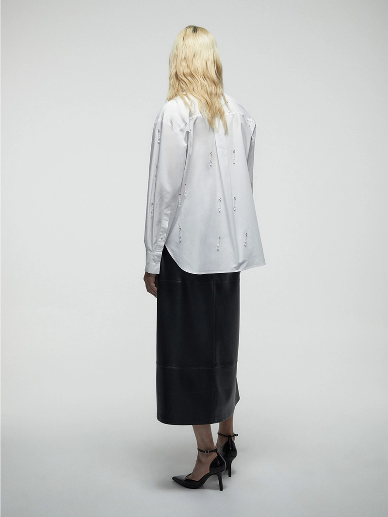 BLUSA MUJER SFERA ALGODÓN MANGA LARGA - 2