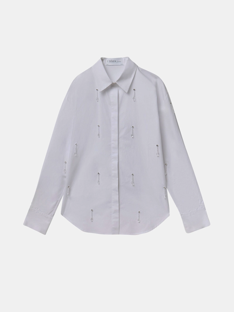 BLUSA MUJER SFERA ALGODÓN MANGA LARGA - 5