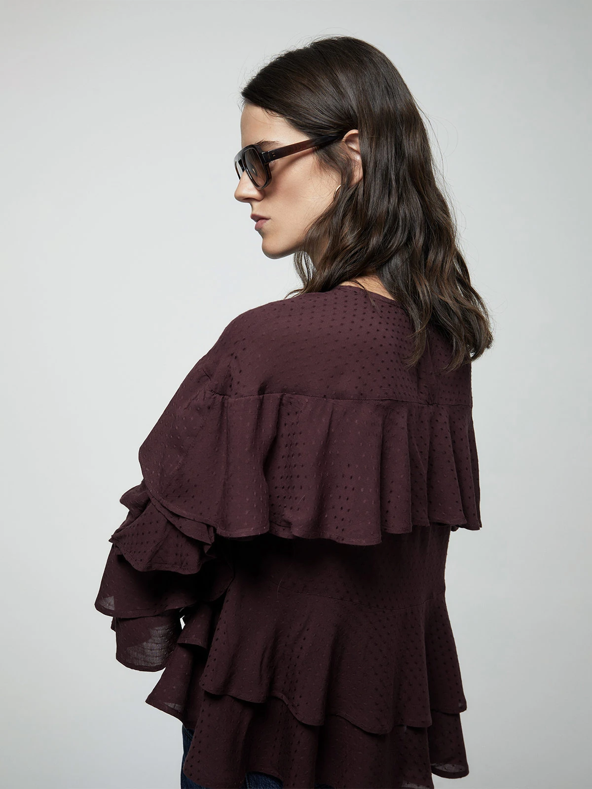 BLUSA MUJER SFERA ALGODÓN MANGA LARGA - 2