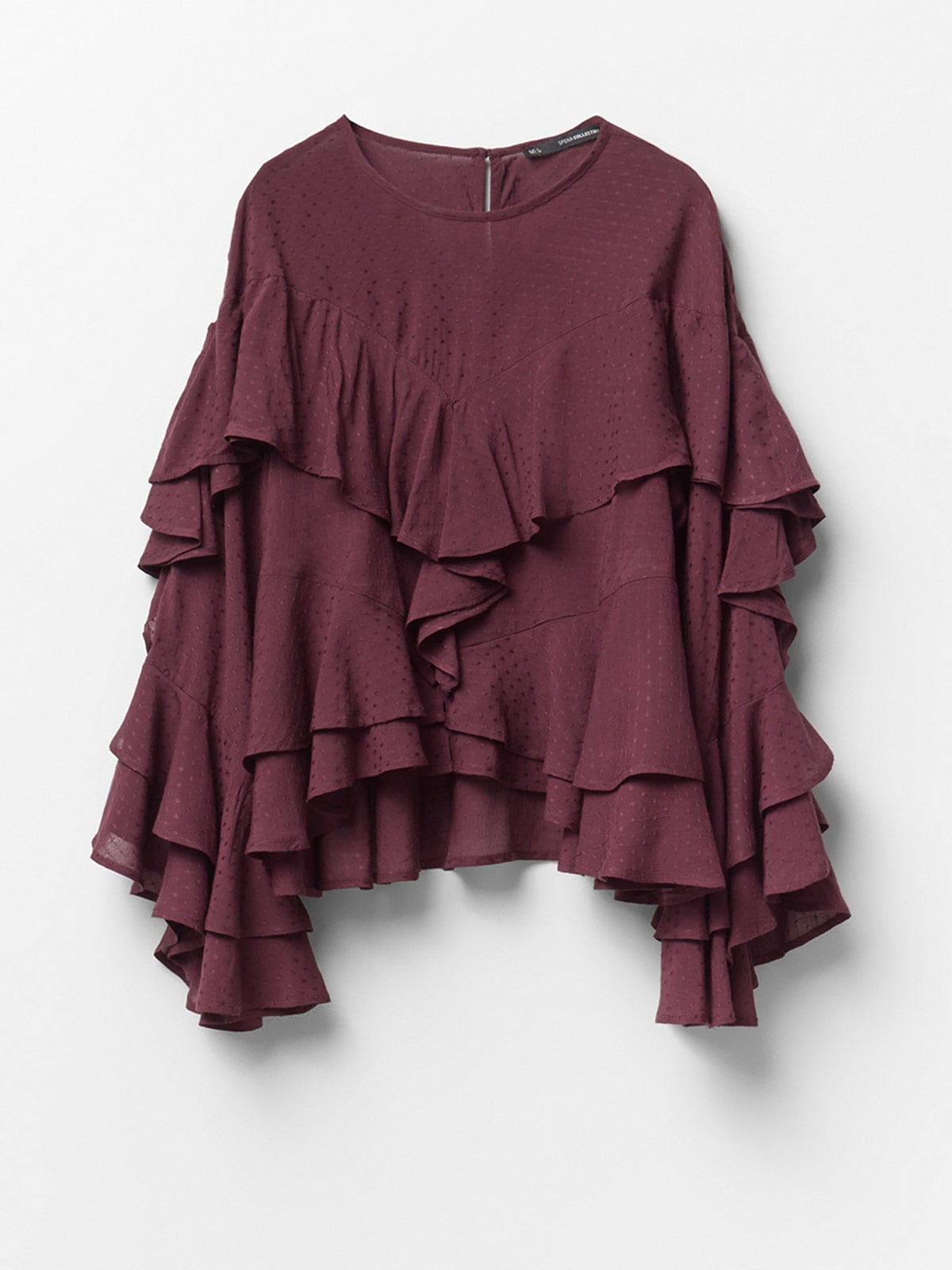 BLUSA MUJER SFERA ALGODÓN MANGA LARGA - 5