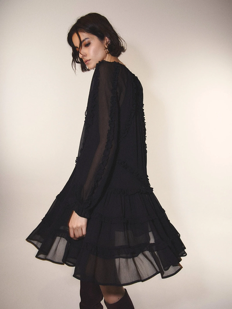 VESTIDO MUJER SFERA CORTO FLUIDO - 3