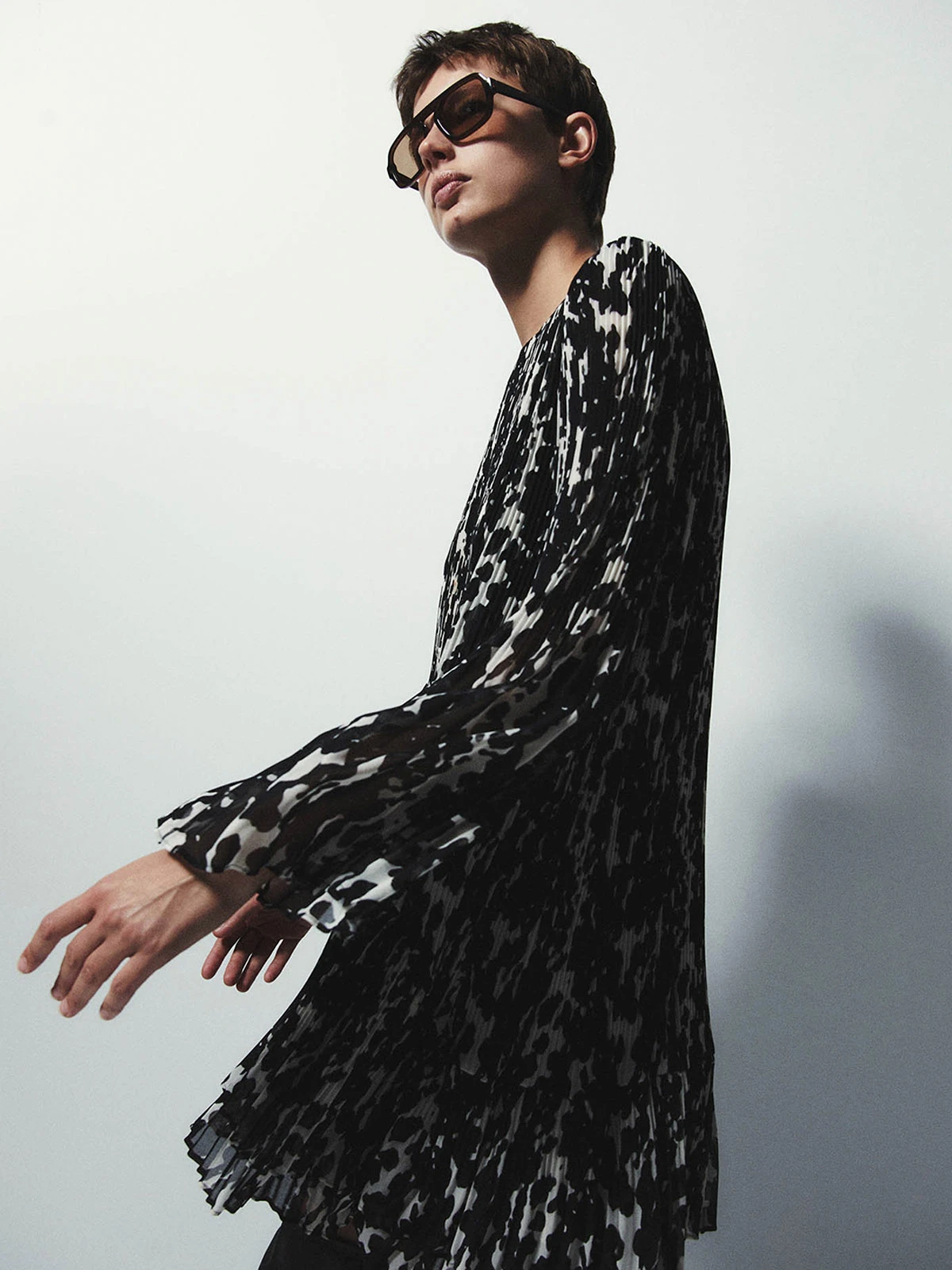 VESTIDO MUJER SFERA CORTO PLISADO - 2