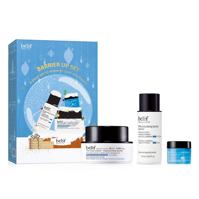HIDRATANTE BELIF XMAS EDITION BARRIER SET MOISTURIZING - 1