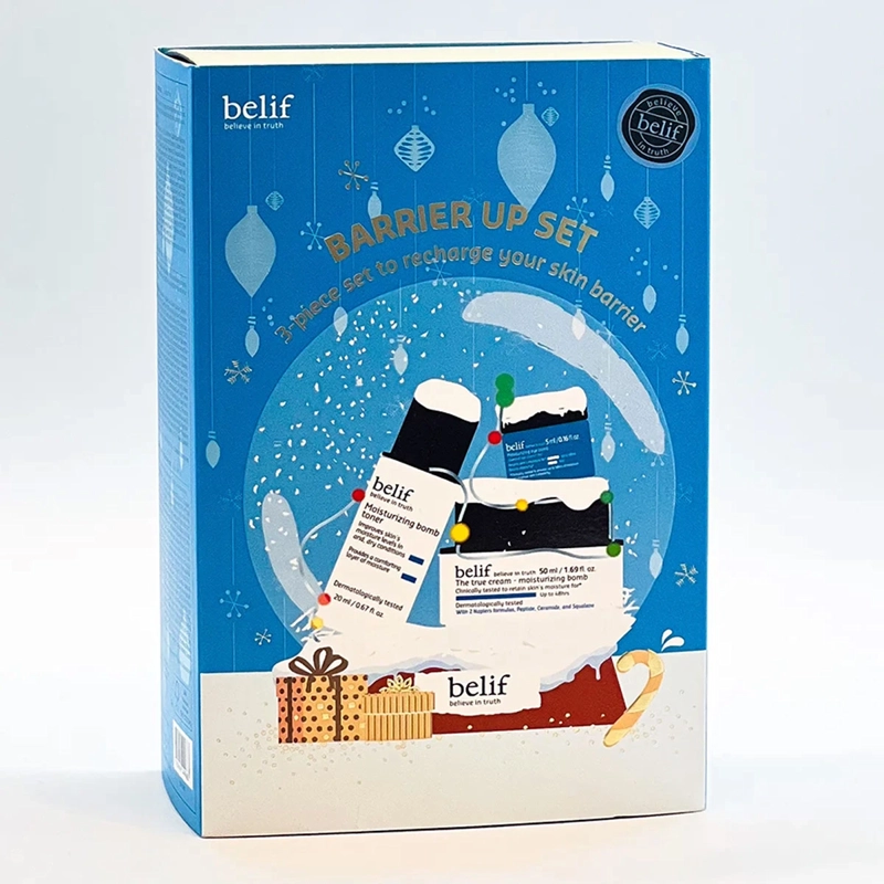 HIDRATANTE BELIF XMAS EDITION BARRIER SET MOISTURIZING - 7