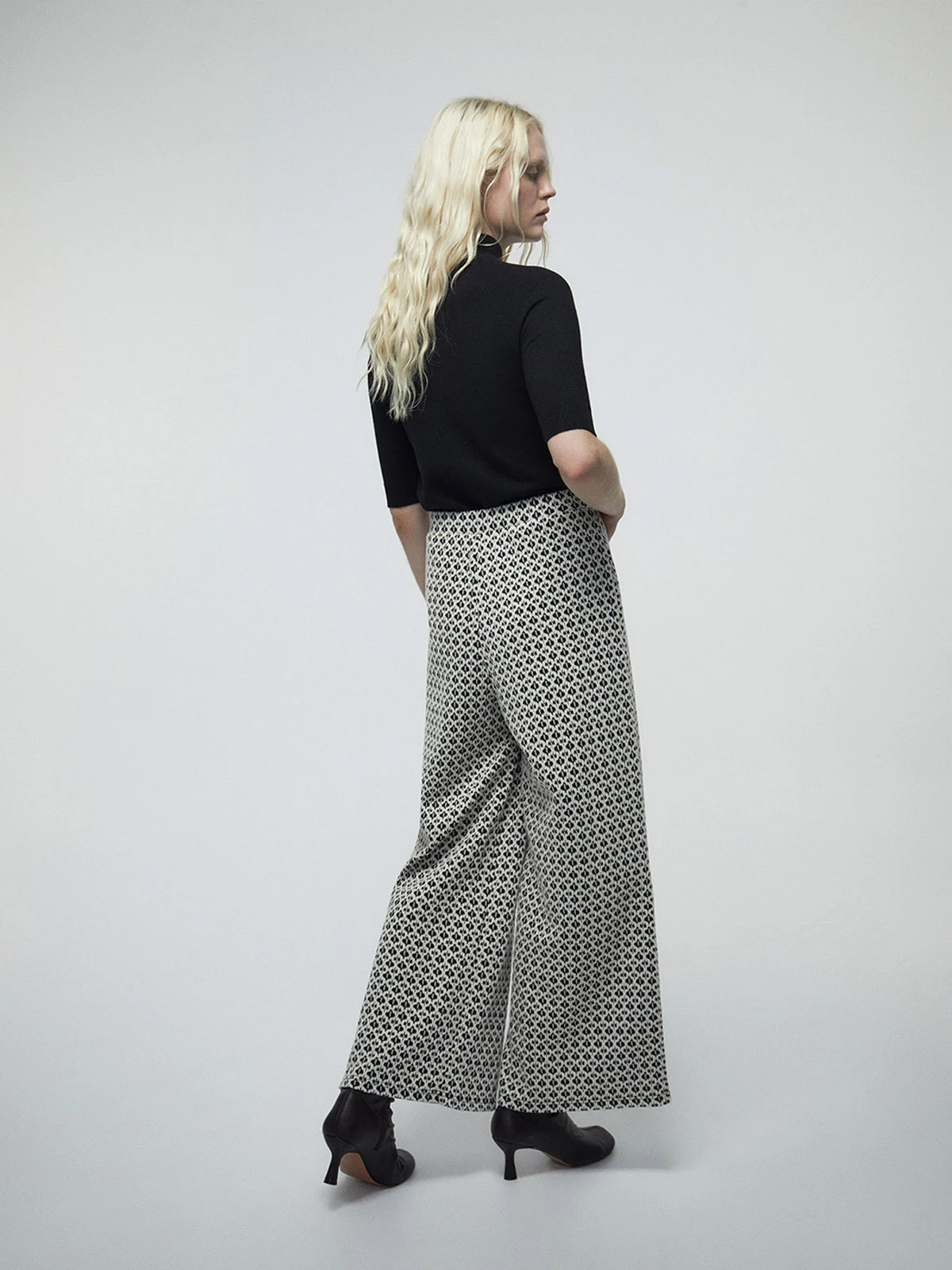 PANTALÓN MUJER SFERA JACQUARD - 3