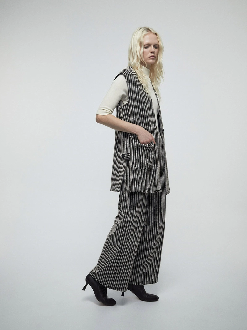 PANTALÓN MUJER SFERA JACQUARD - 1