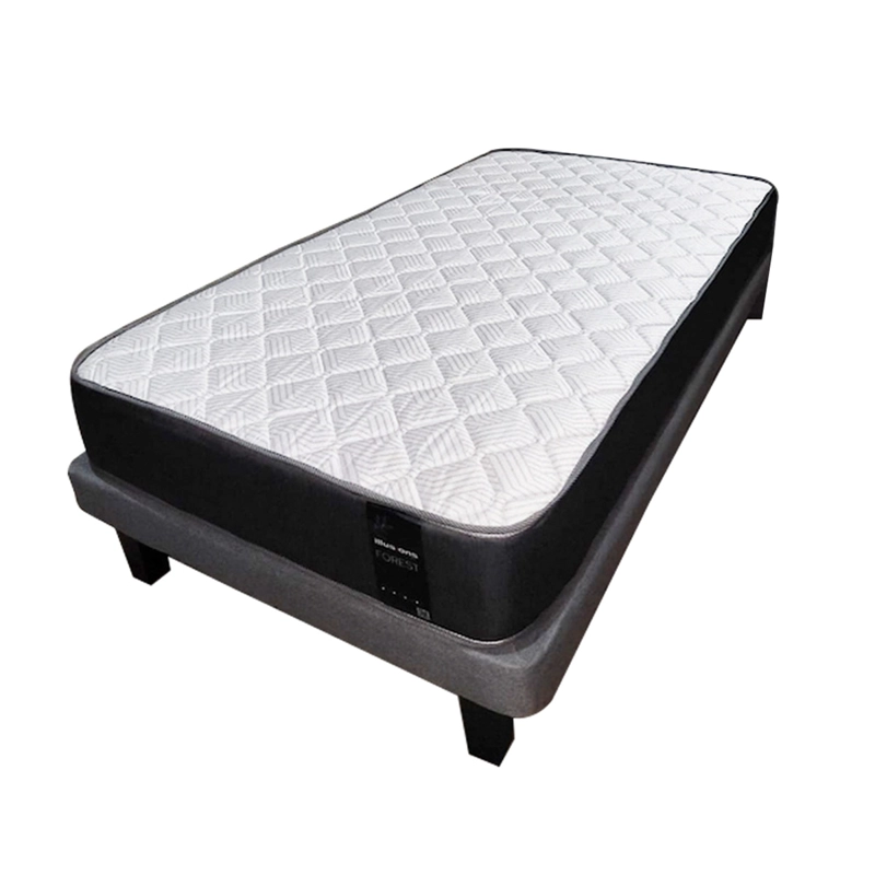 CAMA EUROPEA ILLUSIONS FOREST 1.5 PLAZAS GRIS - 3