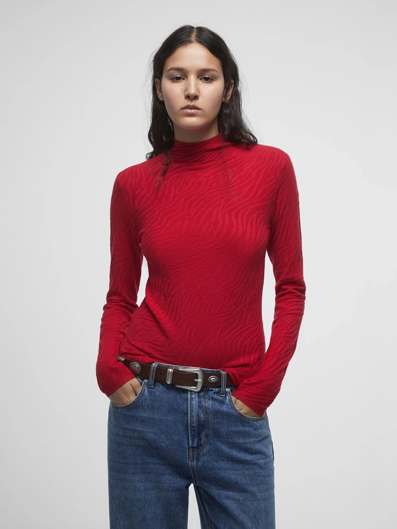 SWEATER MUJER SFERA CEBRA - 1