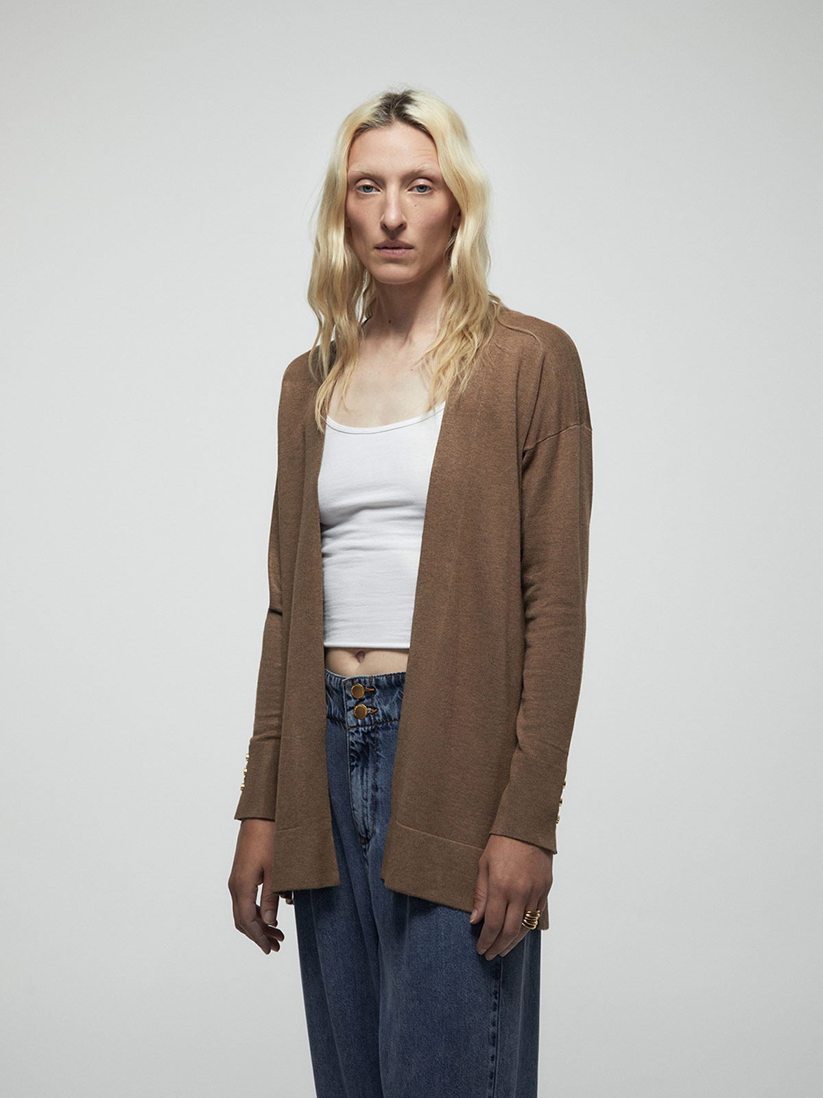 CARDIGAN MUJER SFERA  - 2
