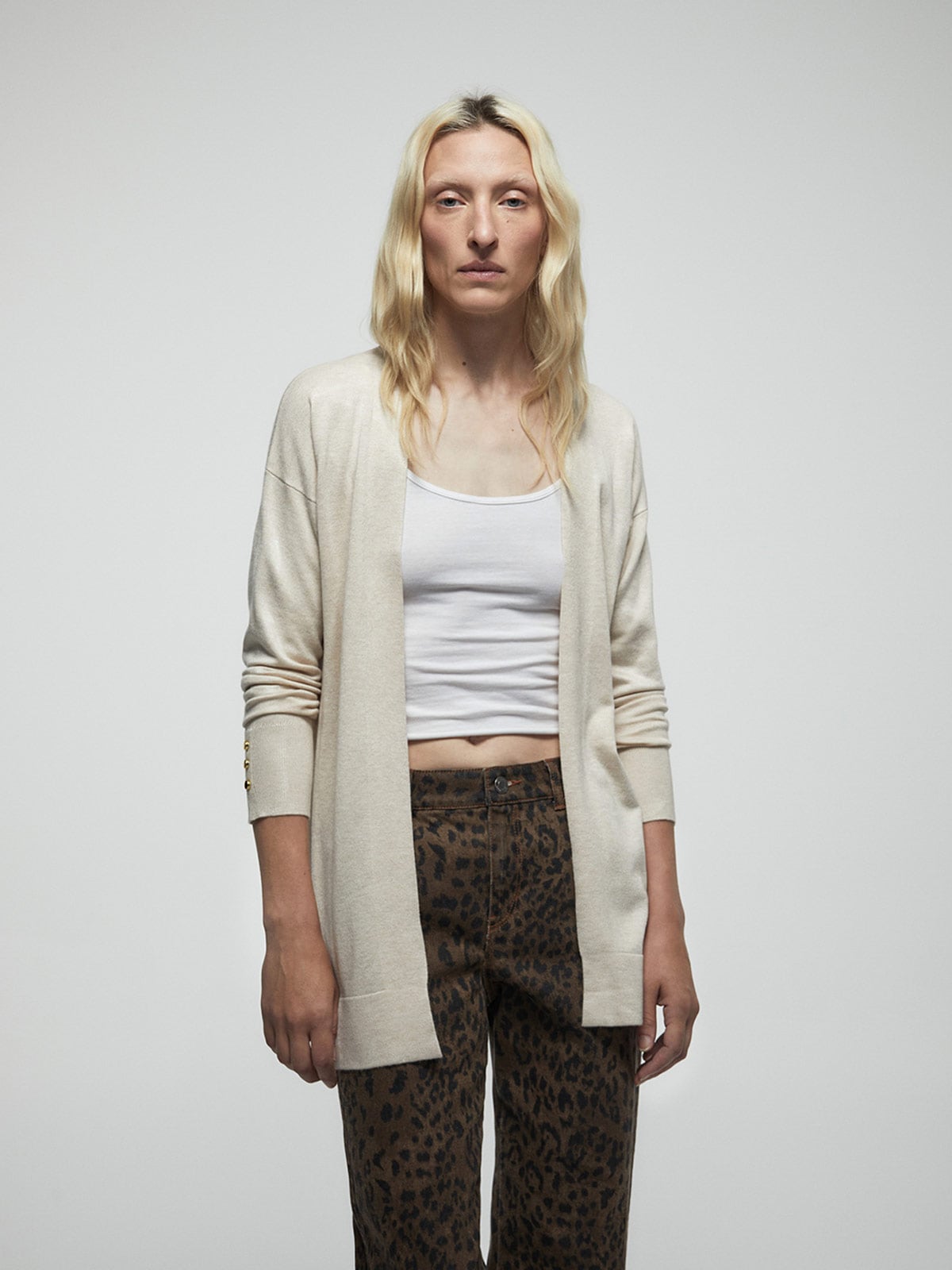 CARDIGAN MUJER SFERA  - 2